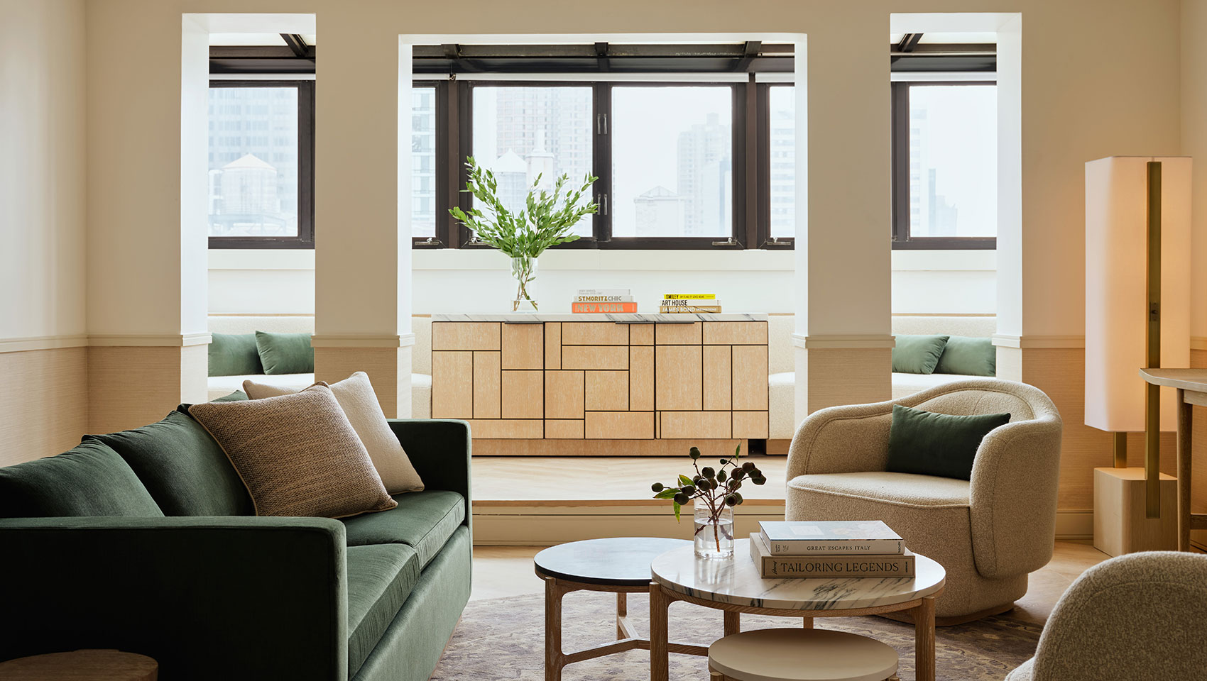 Penthouse Sitting Area at Kimpton Ashbel