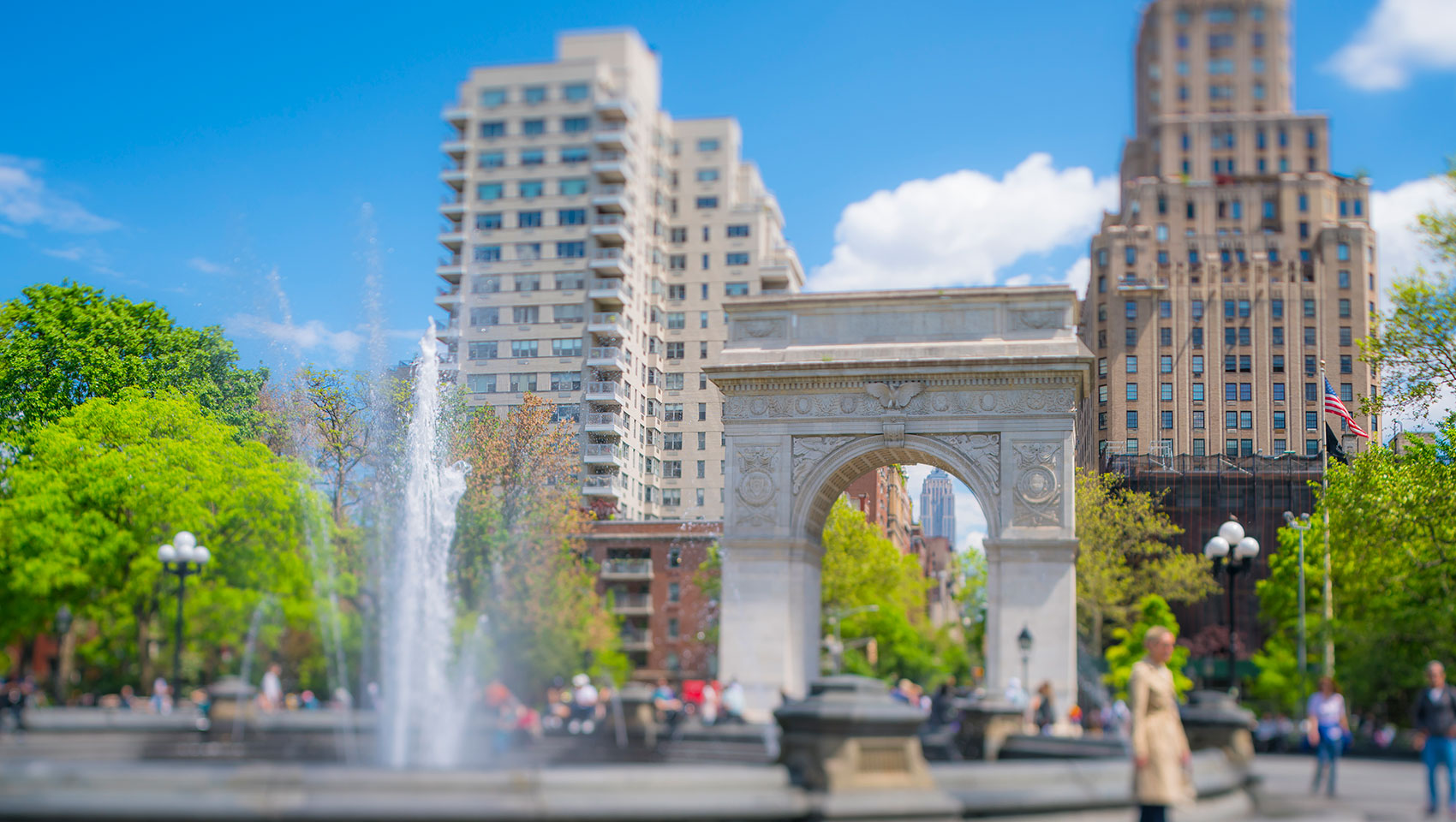 washington square park, NYC