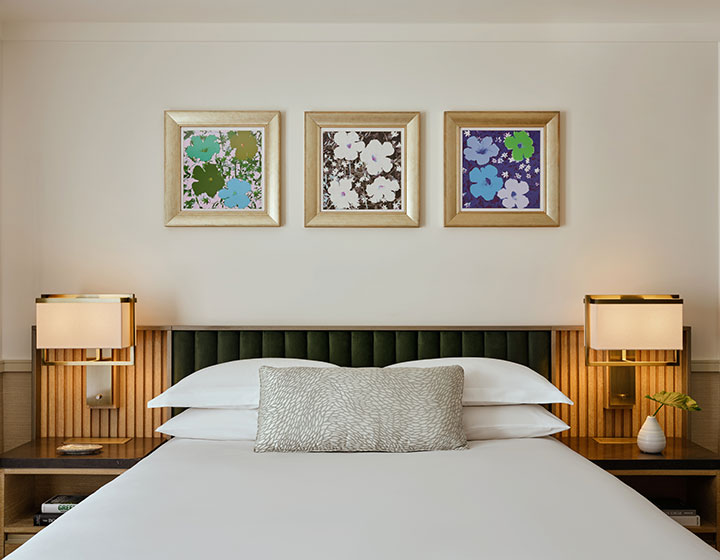 King bed at Kimpton Ashbel