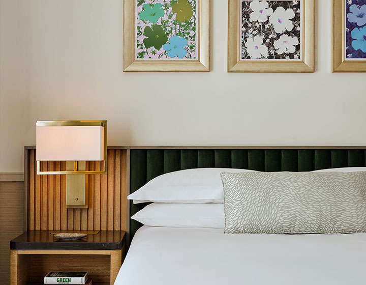 King bed at Kimpton Ashbel